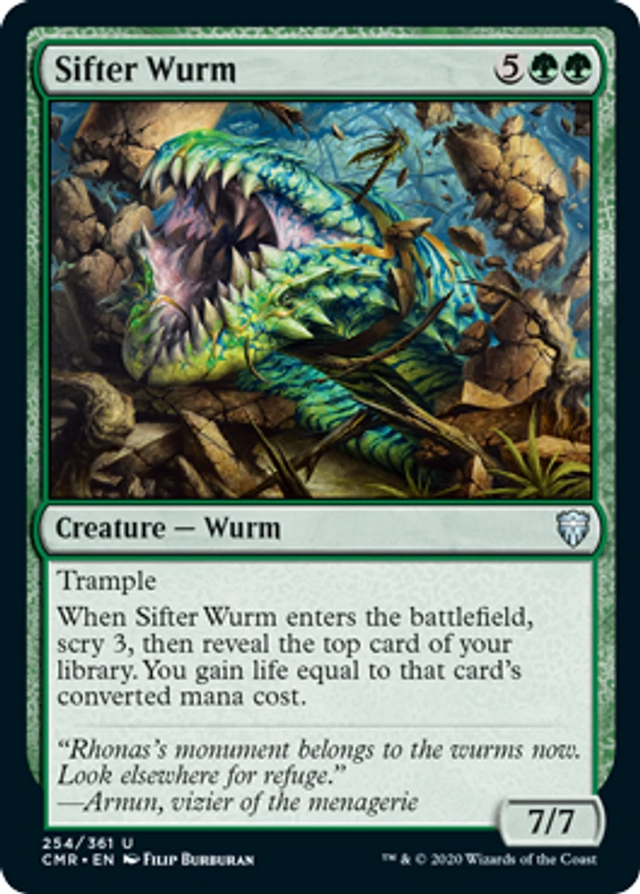 Sifter Wurm - Foil