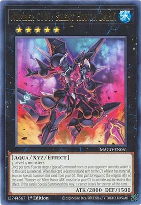 Number C101: Silent Honor DARK - MAGO-EN061 - Rare - 1st Edition