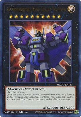 Superdimensional Robot Galaxy Destroyer - MAGO-EN130 - Rare - 1st Edition