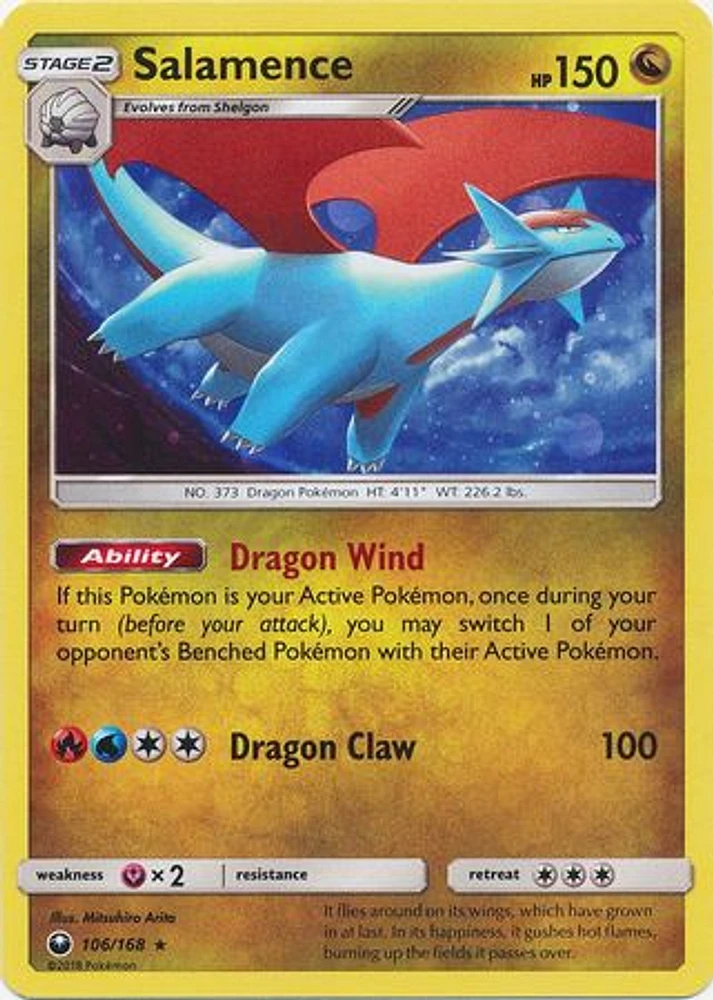 Salamence - 106/168 - Cosmos Holo