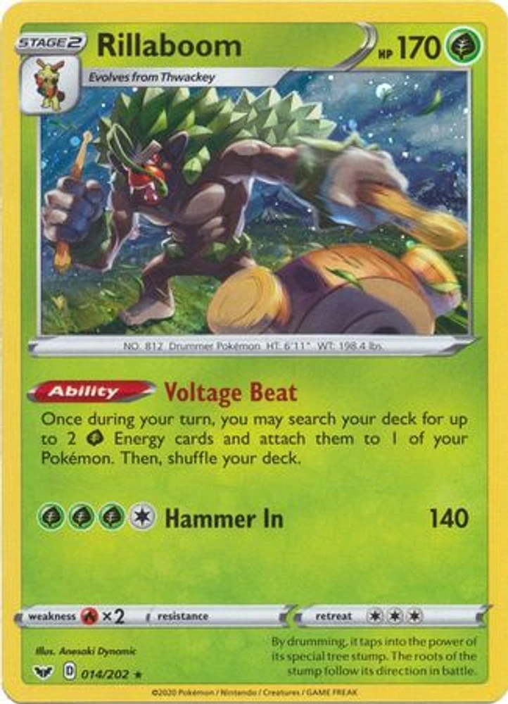 Rillaboom - 014/202 - Holo Promo