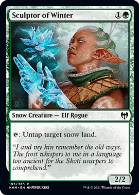 Sculptor of Winter - Foil