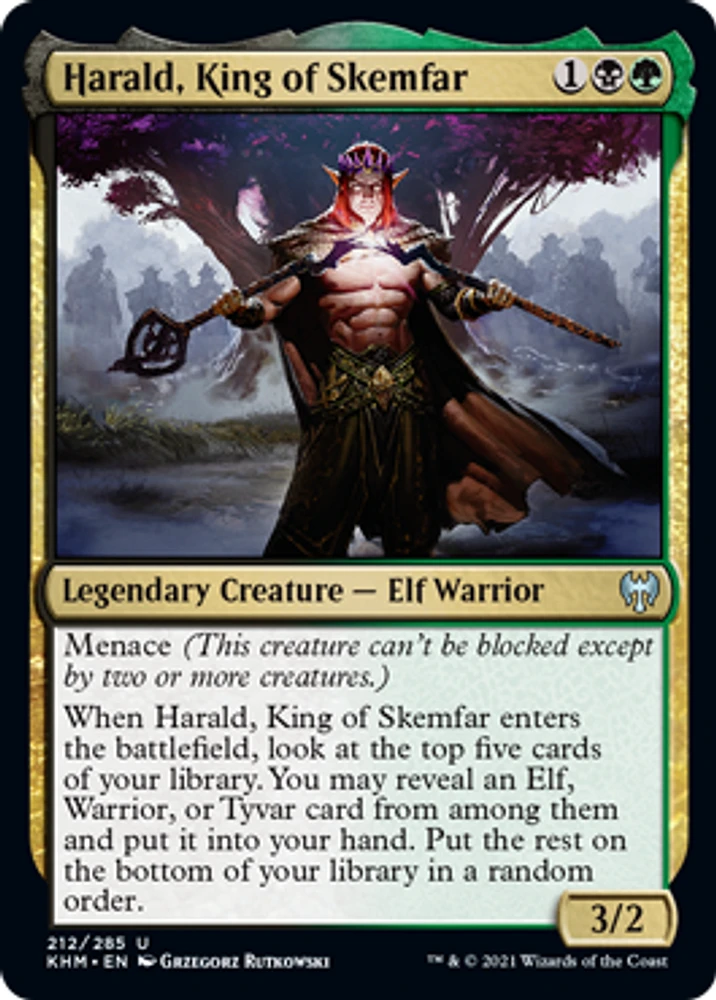 Harald, King of Skemfar - Foil