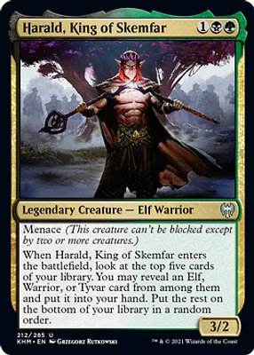 Harald, King of Skemfar - Foil