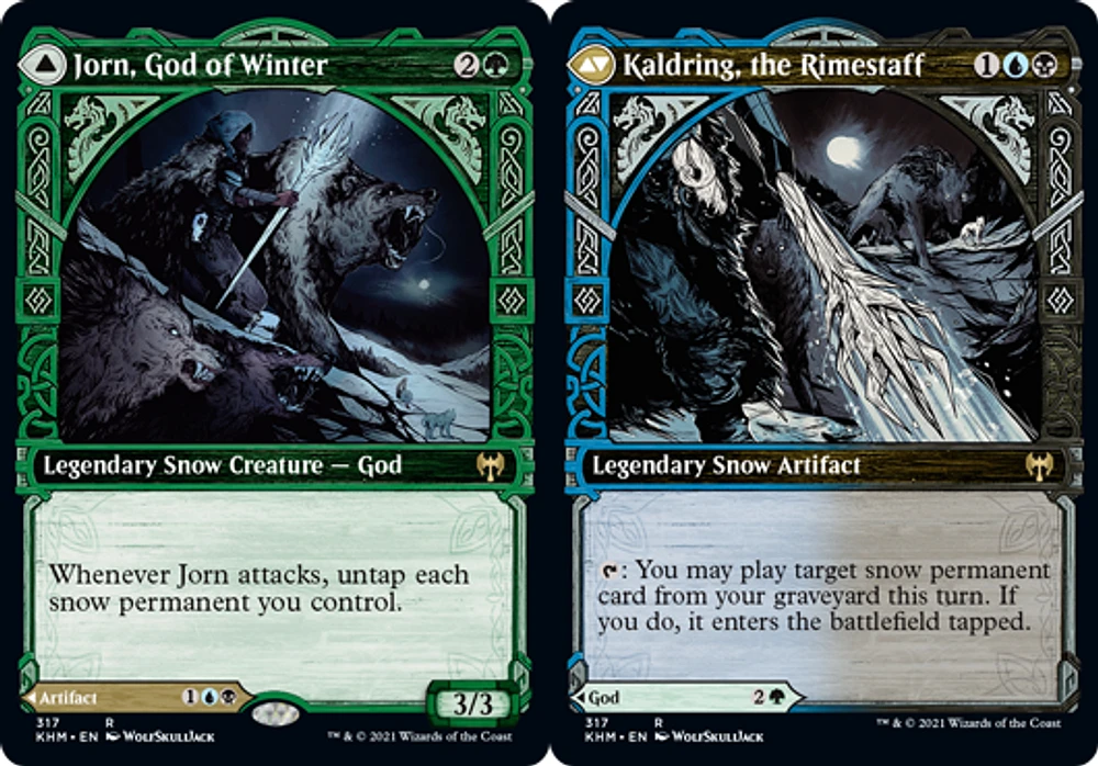 Jorn, God of Winter // Kaldring, the Rimestaff - Showcase