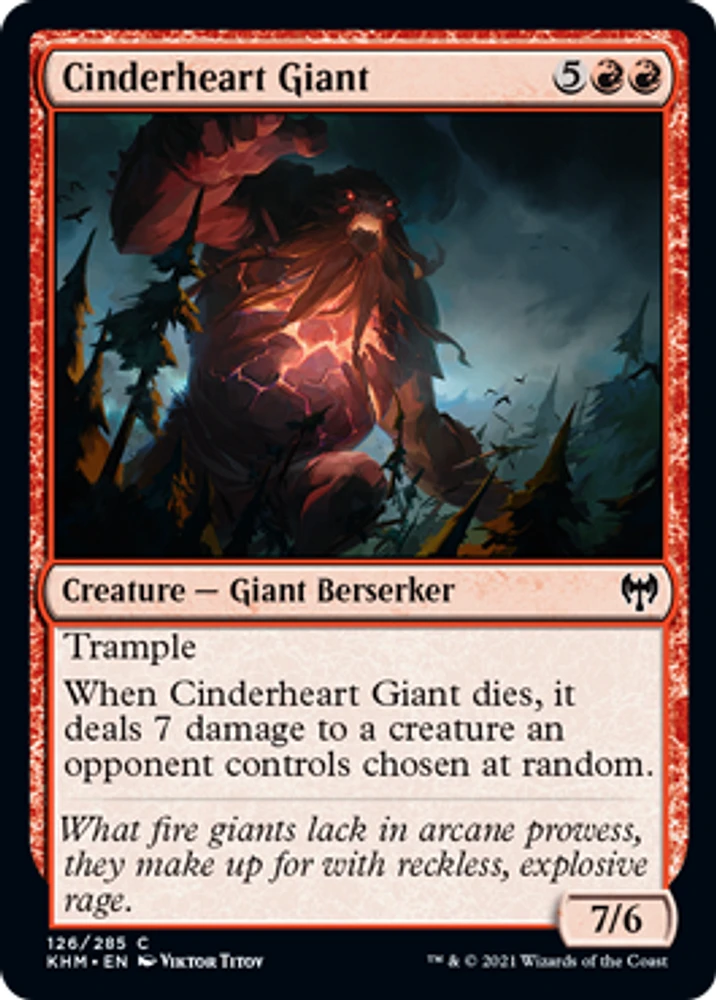 Cinderheart Giant - Foil