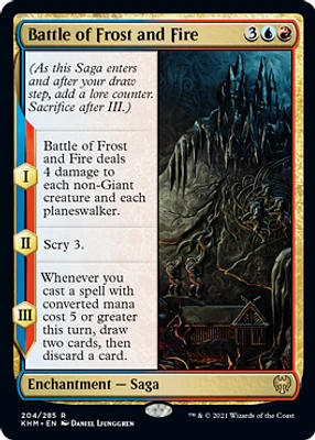 Battle of Frost and Fire - Foil