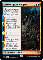 Battle of Frost and Fire - Foil