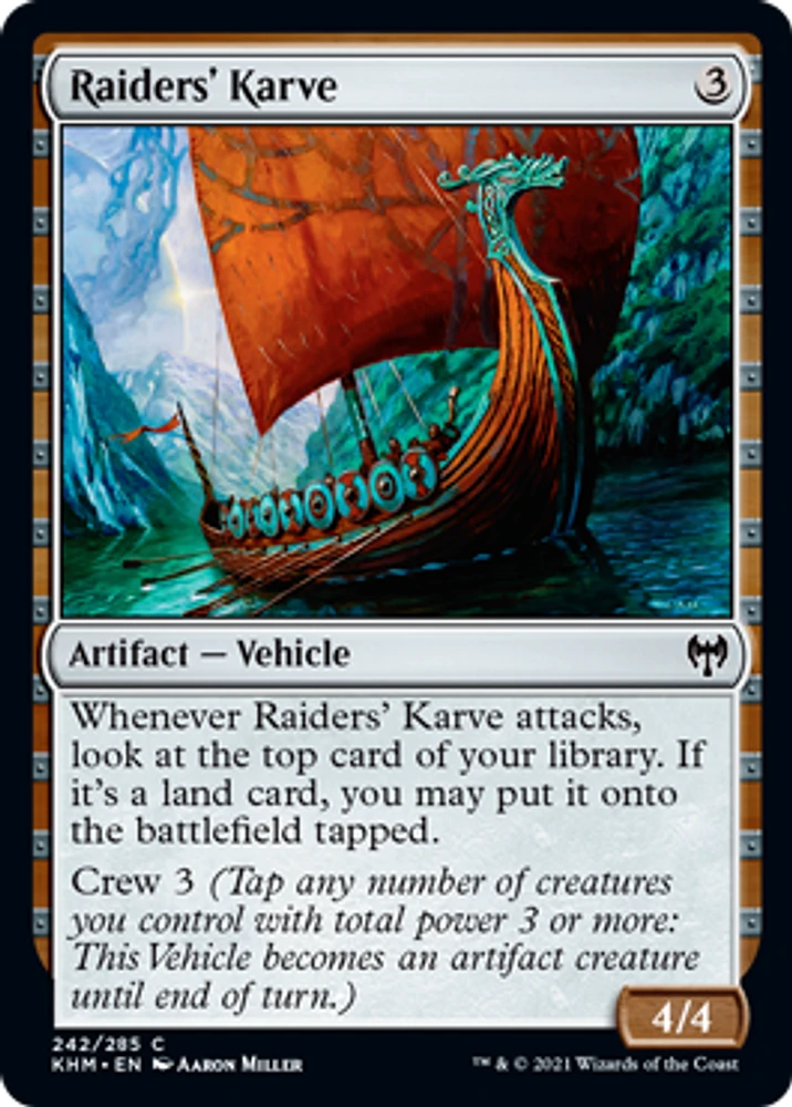 Raiders' Karve - Foil