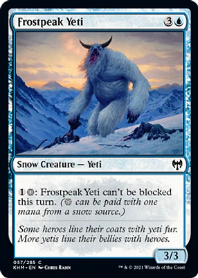 Frostpeak Yeti - Foil