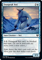 Frostpeak Yeti - Foil