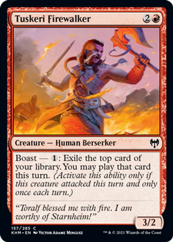 Tuskeri Firewalker - Foil