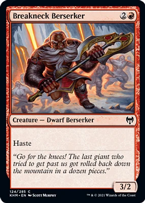 Breakneck Berserker - Foil