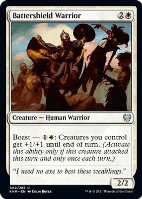 Battershield Warrior - Foil