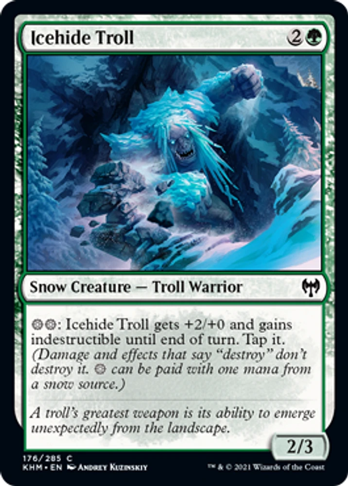 Icehide Troll - Foil