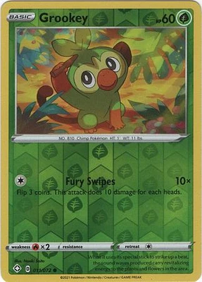 Grookey - 011/072 - Common - Reverse Holo