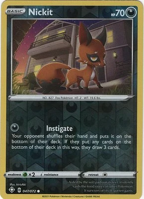 Nickit - 047/072 - Common - Reverse Holo