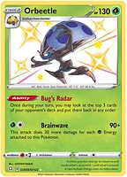 Orbeetle - SV009/SV122 - Shiny Holo Rare