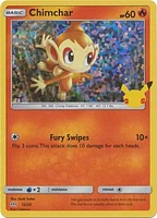 Chimchar - 12/25 - Holo - McDonald's 25th Anniversary Promo