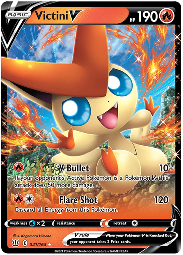 Victini V - 021/163 - Ultra Rare