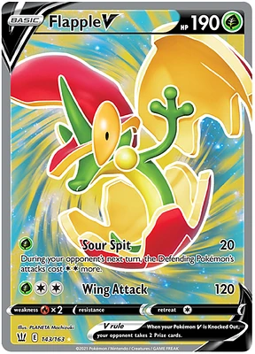 Flapple V - 143/163 - Full Art Ultra Rare