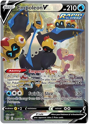 Empoleon V - 146/163 - Full Art Ultra Rare