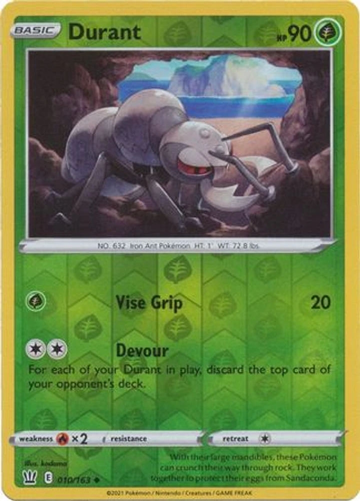 Durant - 010/163 Uncommon Reverse Holo