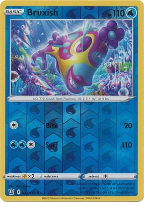 Bruxish - 043/163 Uncommon Reverse Holo