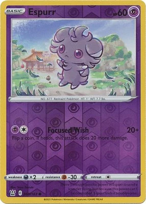 Espurr - 060/163 Common Reverse Holo