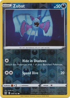 Zubat - 089/163 Common Reverse Holo