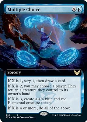 Multiple Choice - Extended Art