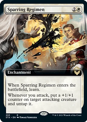 Sparring Regimen - Extended Art