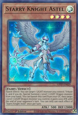 Starry Knight Astel - GFTP-EN029 - Ultra Rare - 1st Edition