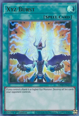 Xyz Burst - GFTP-EN116 Ultra Rare 1st Edition