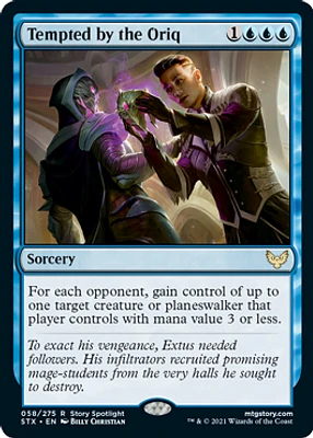 Tempted by the Oriq - Foil
