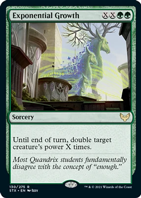 Exponential Growth - Foil