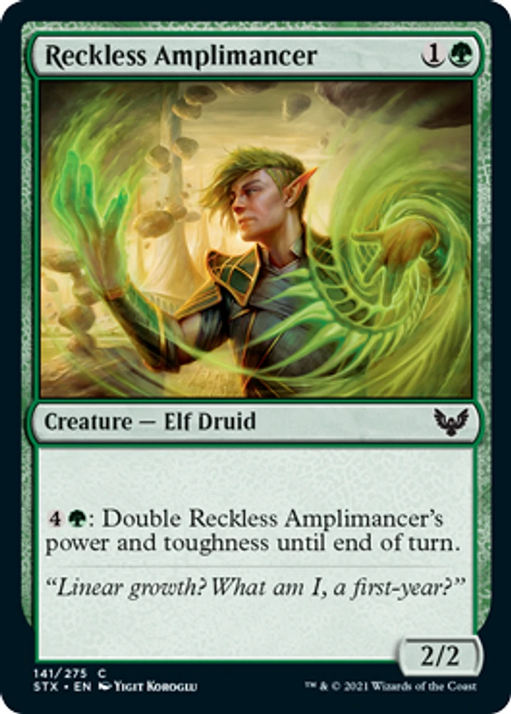 Reckless Amplimancer - Foil