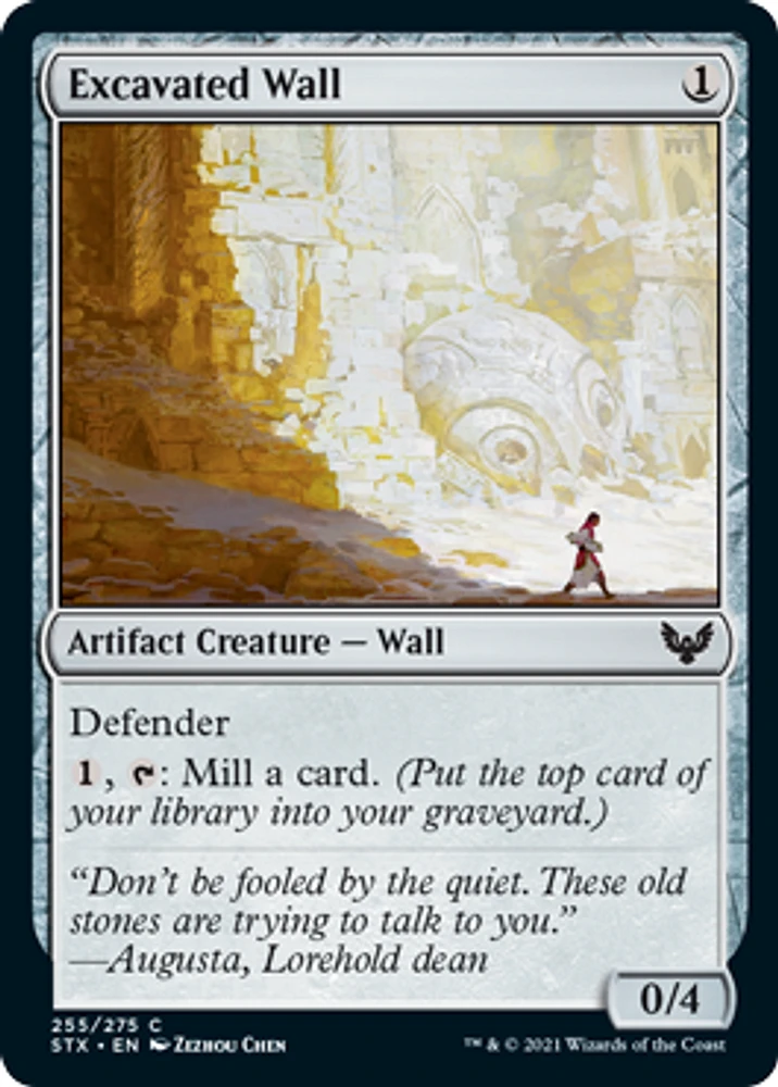 Excavated Wall - Foil