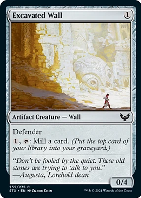 Excavated Wall - Foil