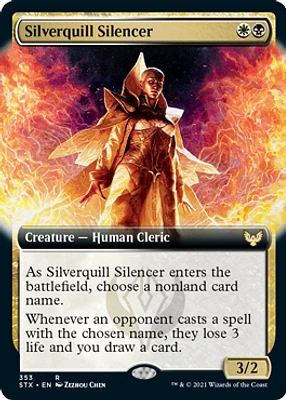 Silverquill Silencer - Foil - Extended Art