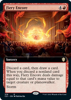 Fiery Encore - Extended Art