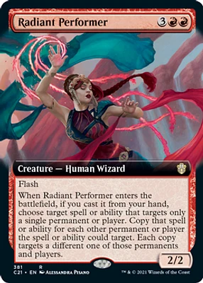 Radiant Performer - Extended Art