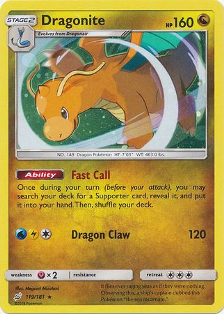 Dragonite - 119/181 - Cosmos Holo