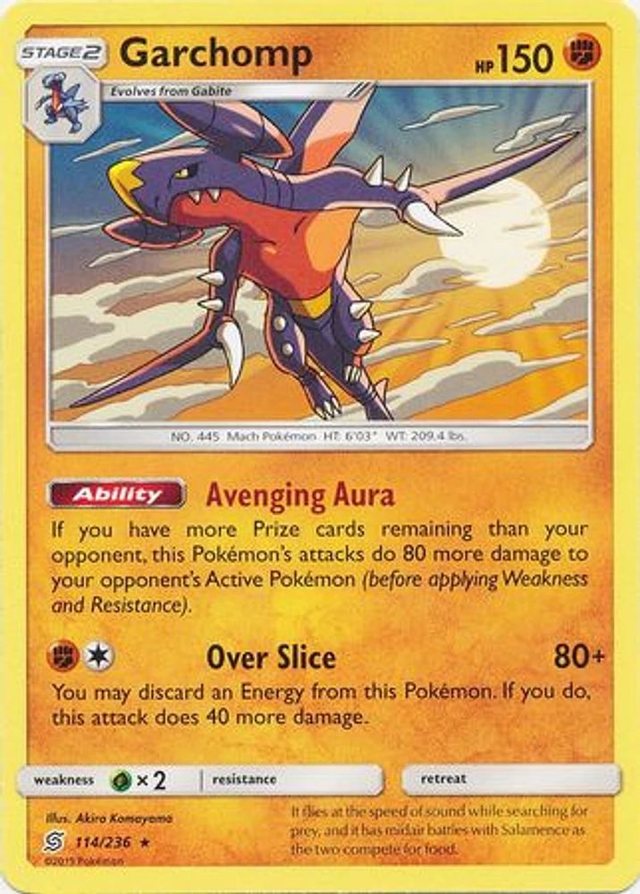 Garchomp - 114/236 - Non-Holo Theme Deck Exclusives