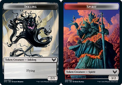 Inkling Token // Spirit Token - Foil