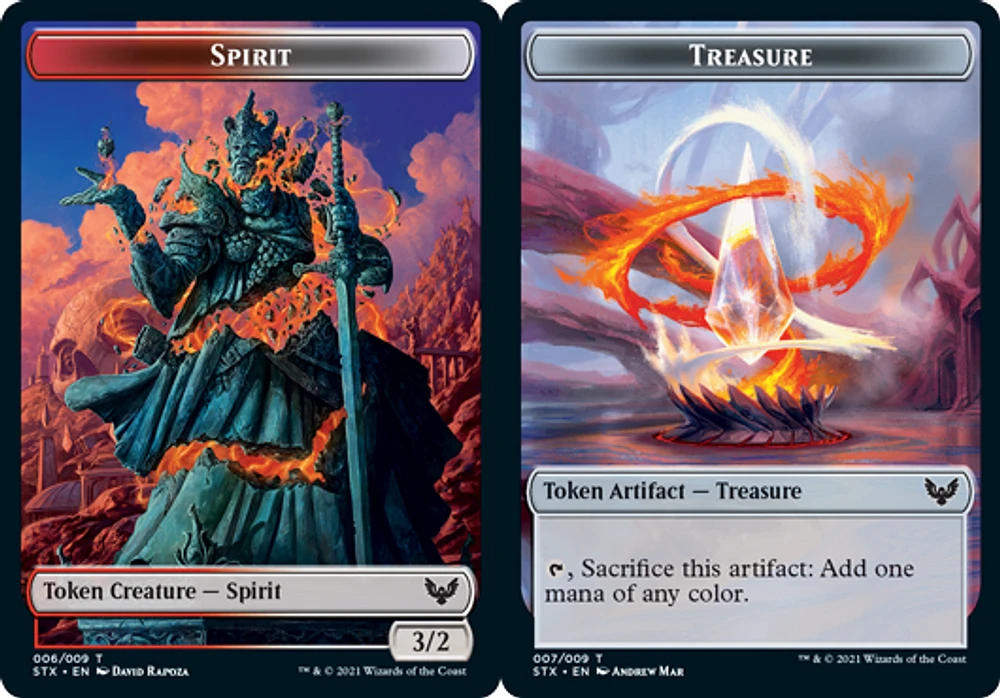 Spirit Token // Treasure Token - Foil