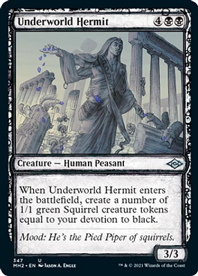 Underworld Hermit - Foil - Showcase