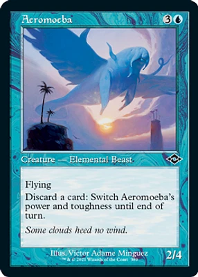 Aeromoeba - Foil - Retro Frame