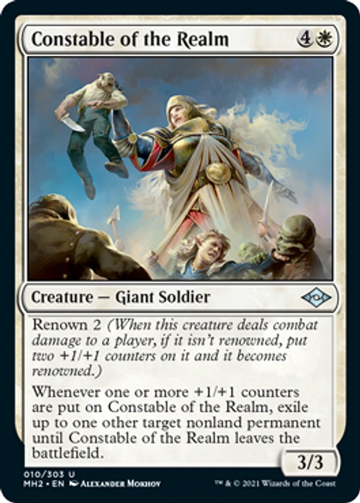 Constable of the Realm - Foil