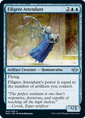 Filigree Attendant - Foil